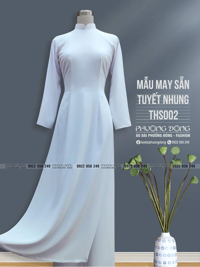 Áo Dài Trắng Học Sinh THS002